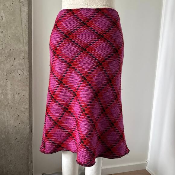 VTG Anna Sui Wool Skirt Sz 4 - Picture 3 of 5